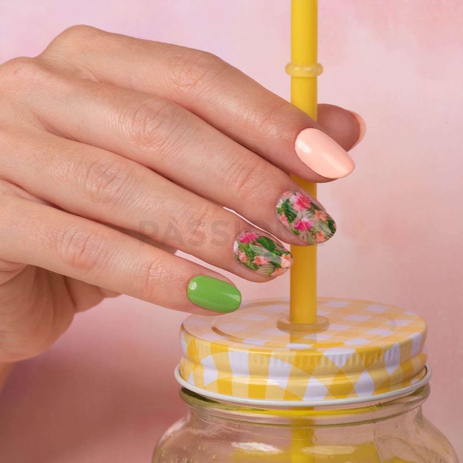 Tropics - Transfer Foil detail