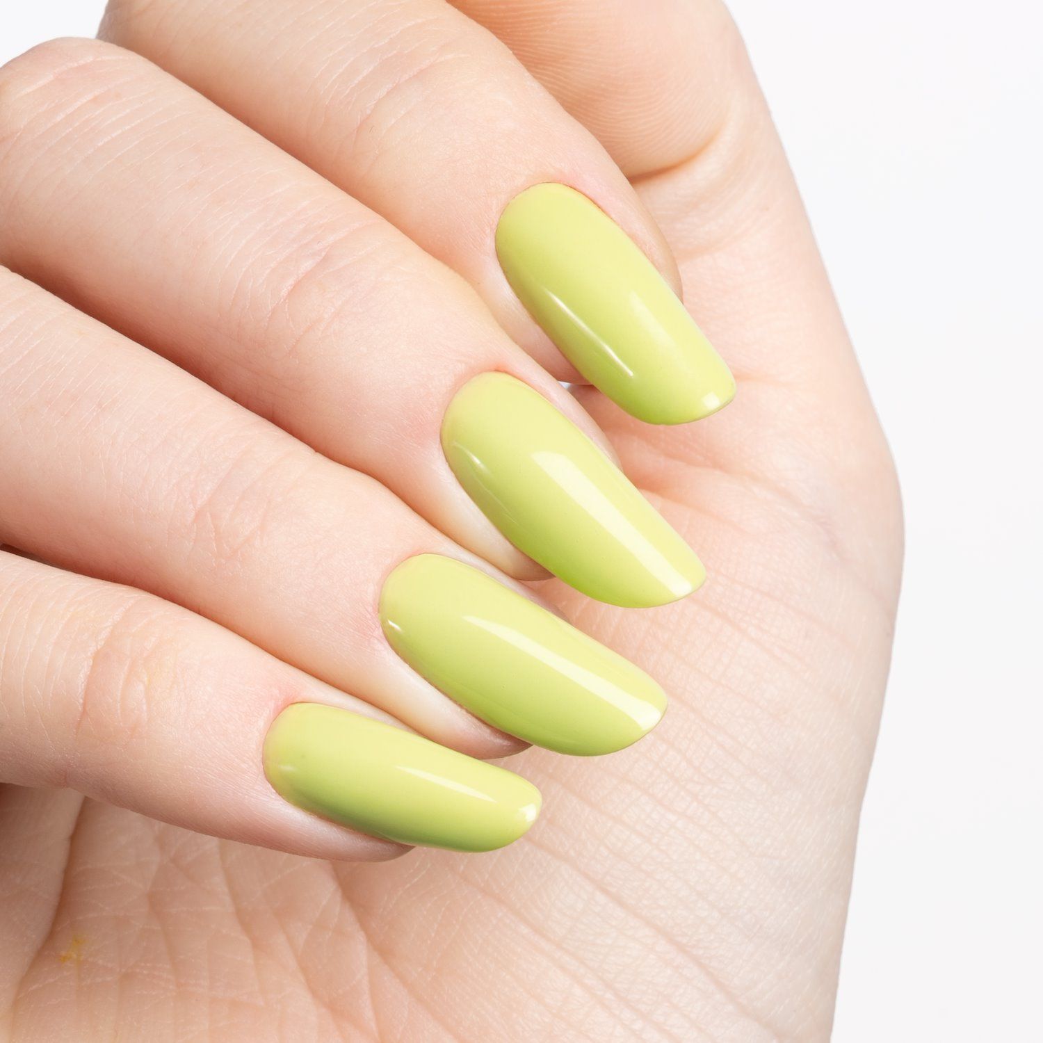 Gel Nail Polish SP627 Majestic Lime detail