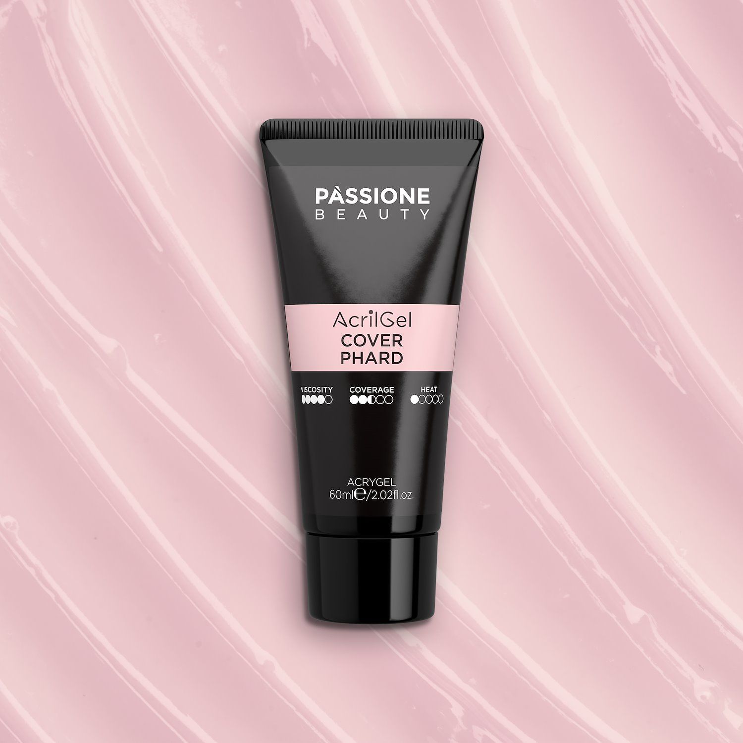 AcrilGel® Cover Phard 60 ml - Gel acrylique rose ancien clair froid, medium-couvrant - détail 1