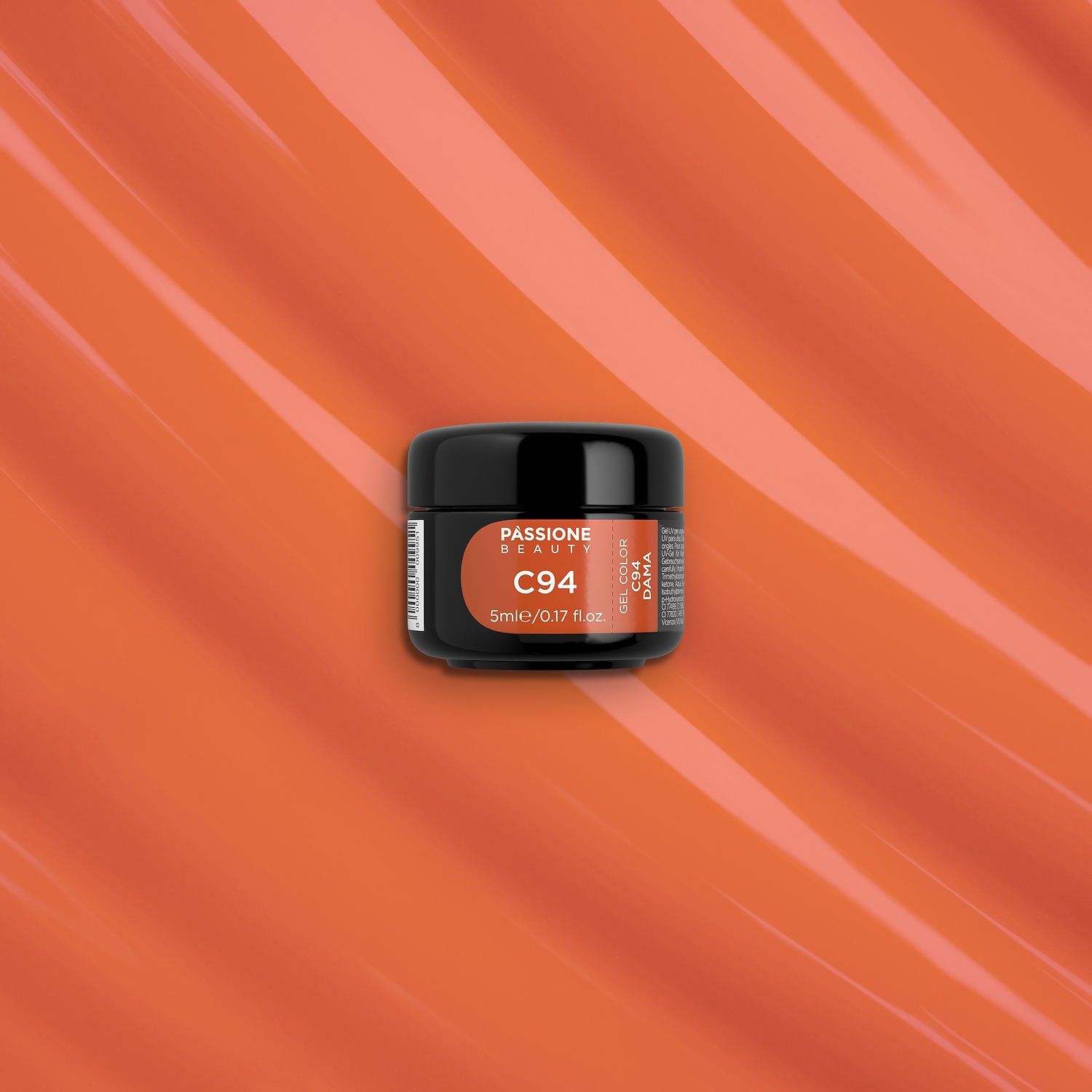 Gel Color C94 Dama - Gel color naranja - detalle 3