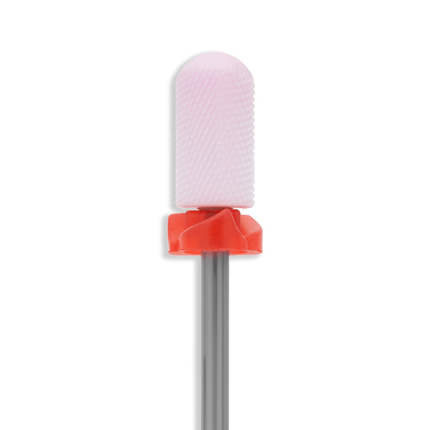 Ceramic Nail Drill Bit Smooth Pink detail
