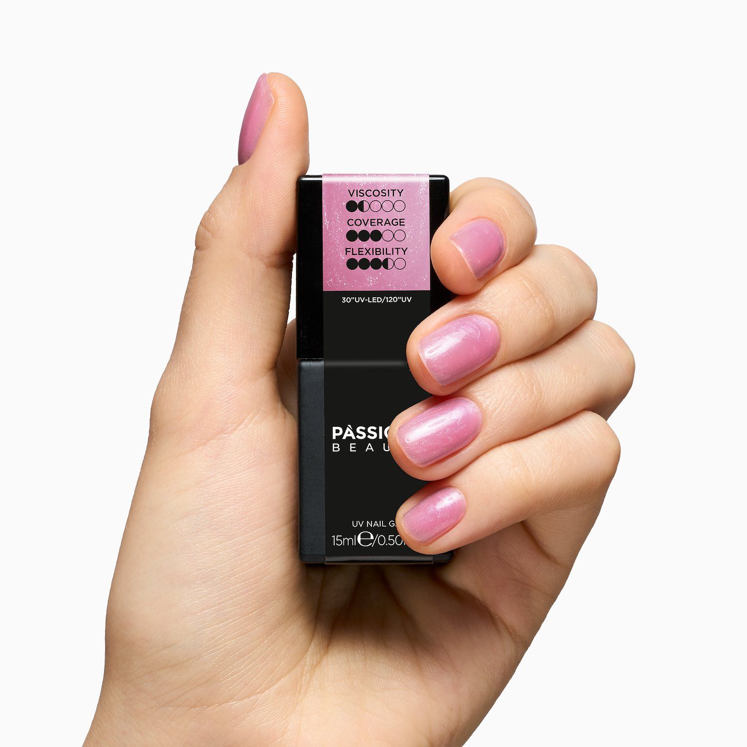 HD Satin Pink Base 15 ml dettaglio