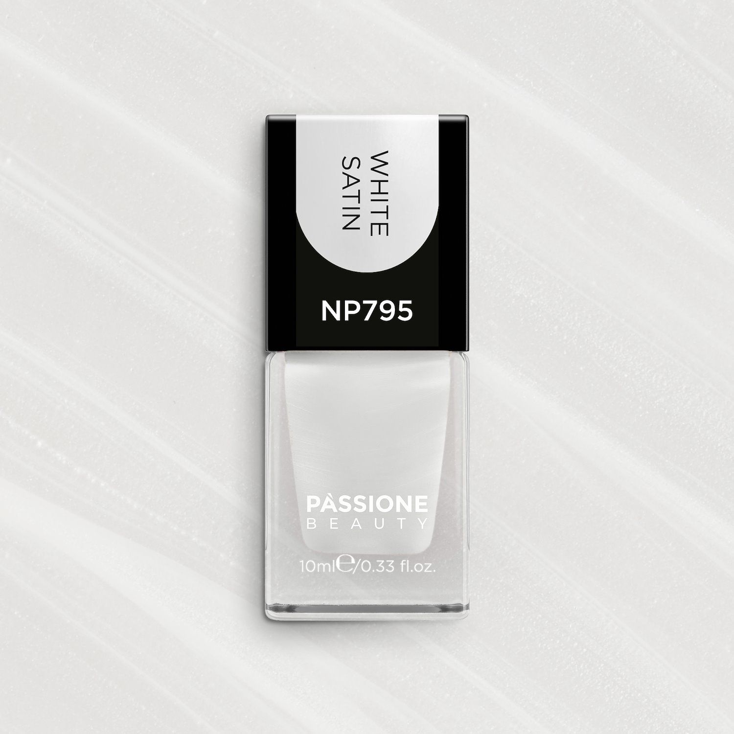 Vernis NP795 White Satin détail