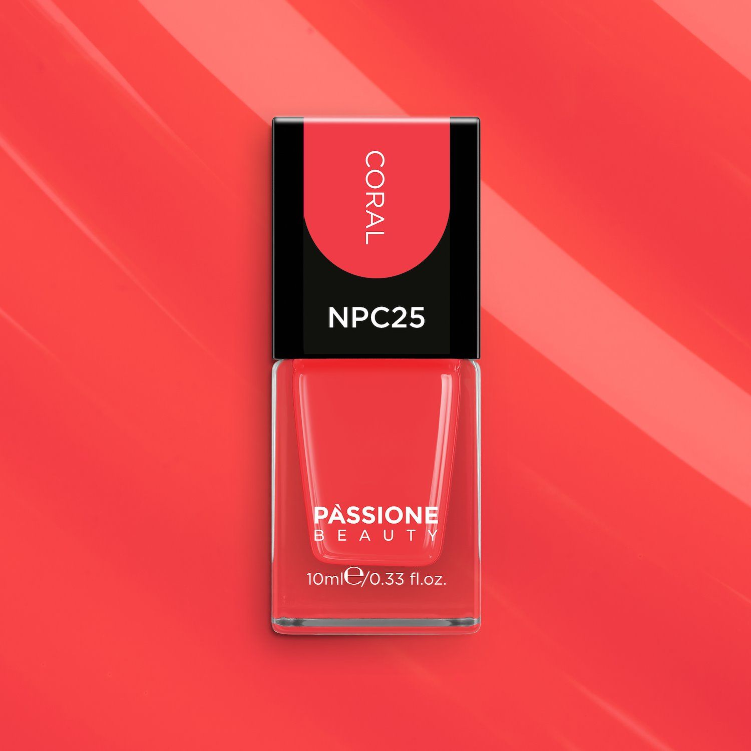 Esmalte NPC25 Coral - Esmalte naranja coral - detalle 3