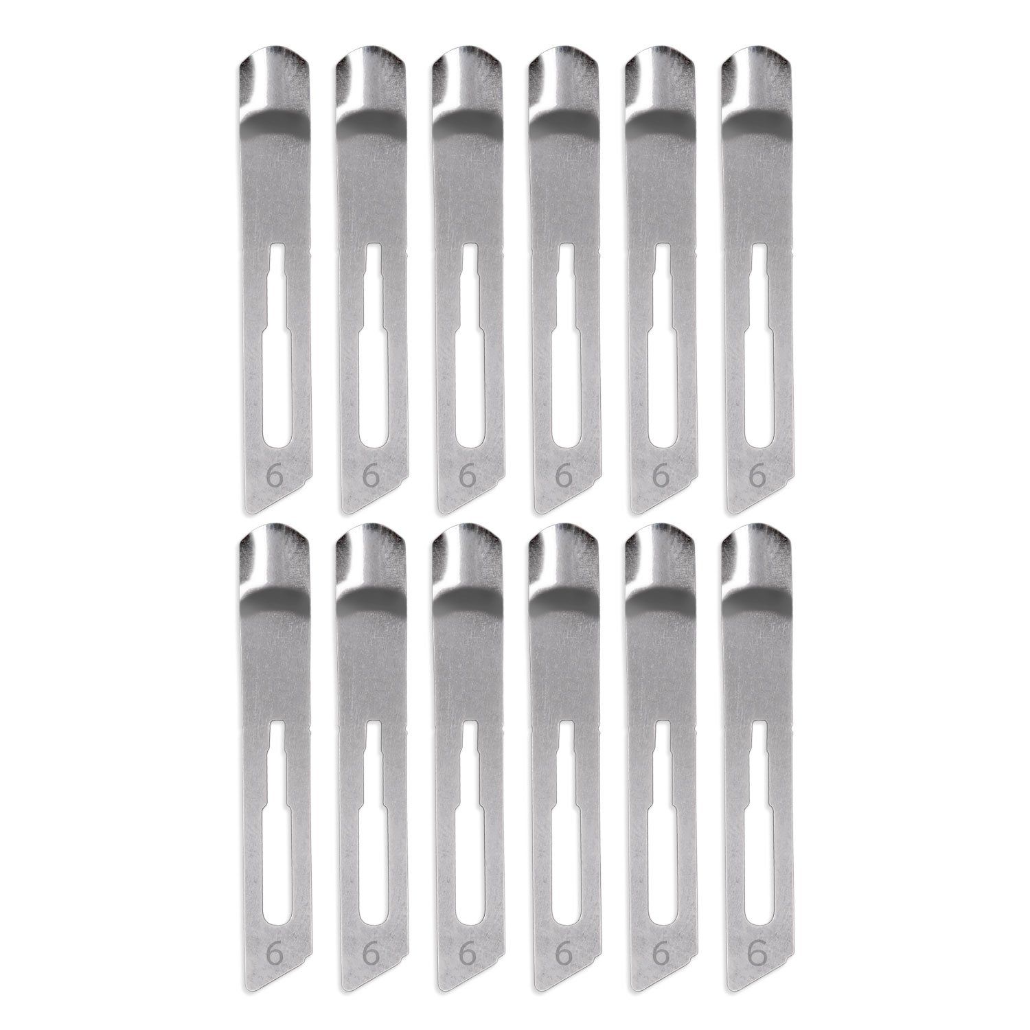 Lame Sgorbia 6 Pack 12 pz - Lama per sgorbia modello 6 - dettaglio 1