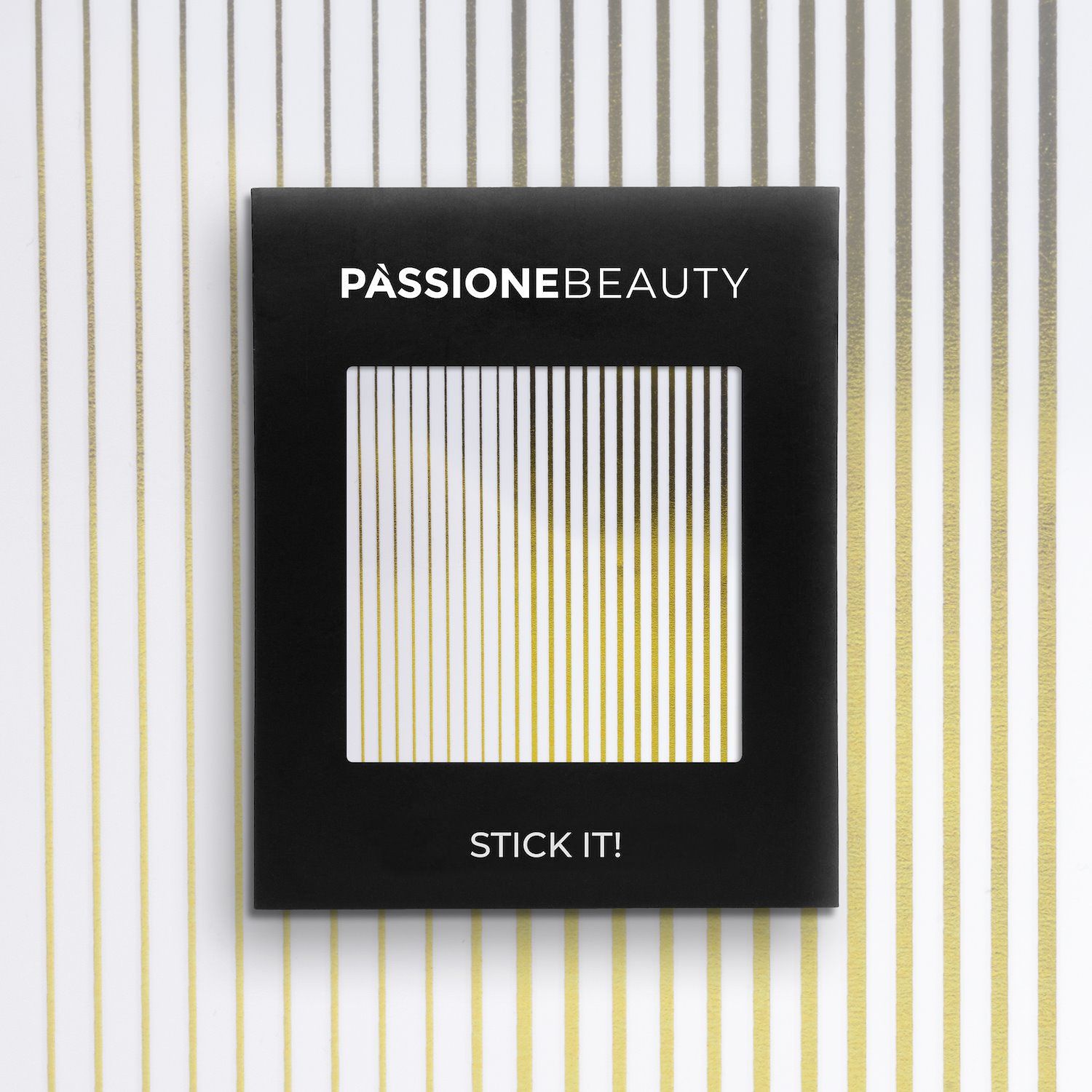 Gold Strip - Nail Stickers