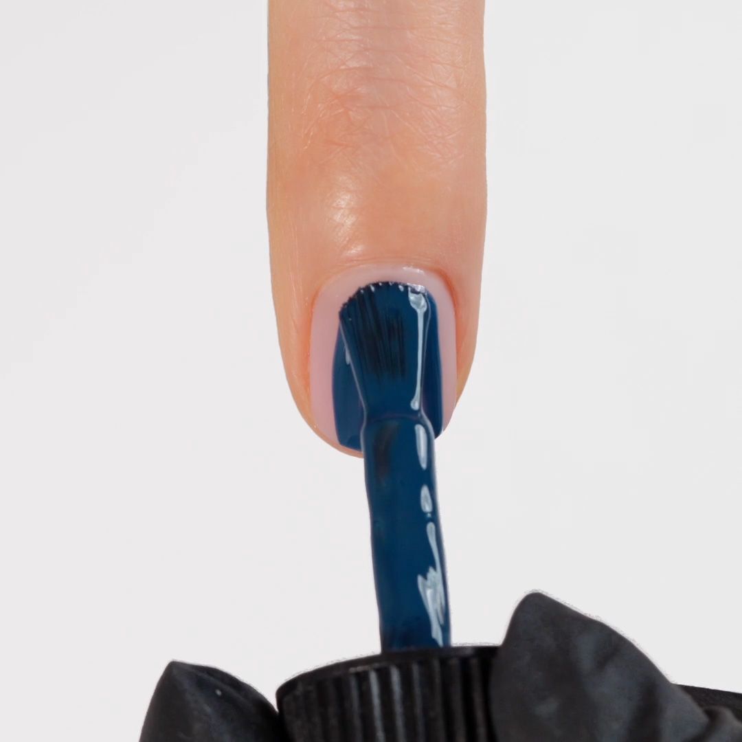 Application of Gel Nail Polish GP102 Athena