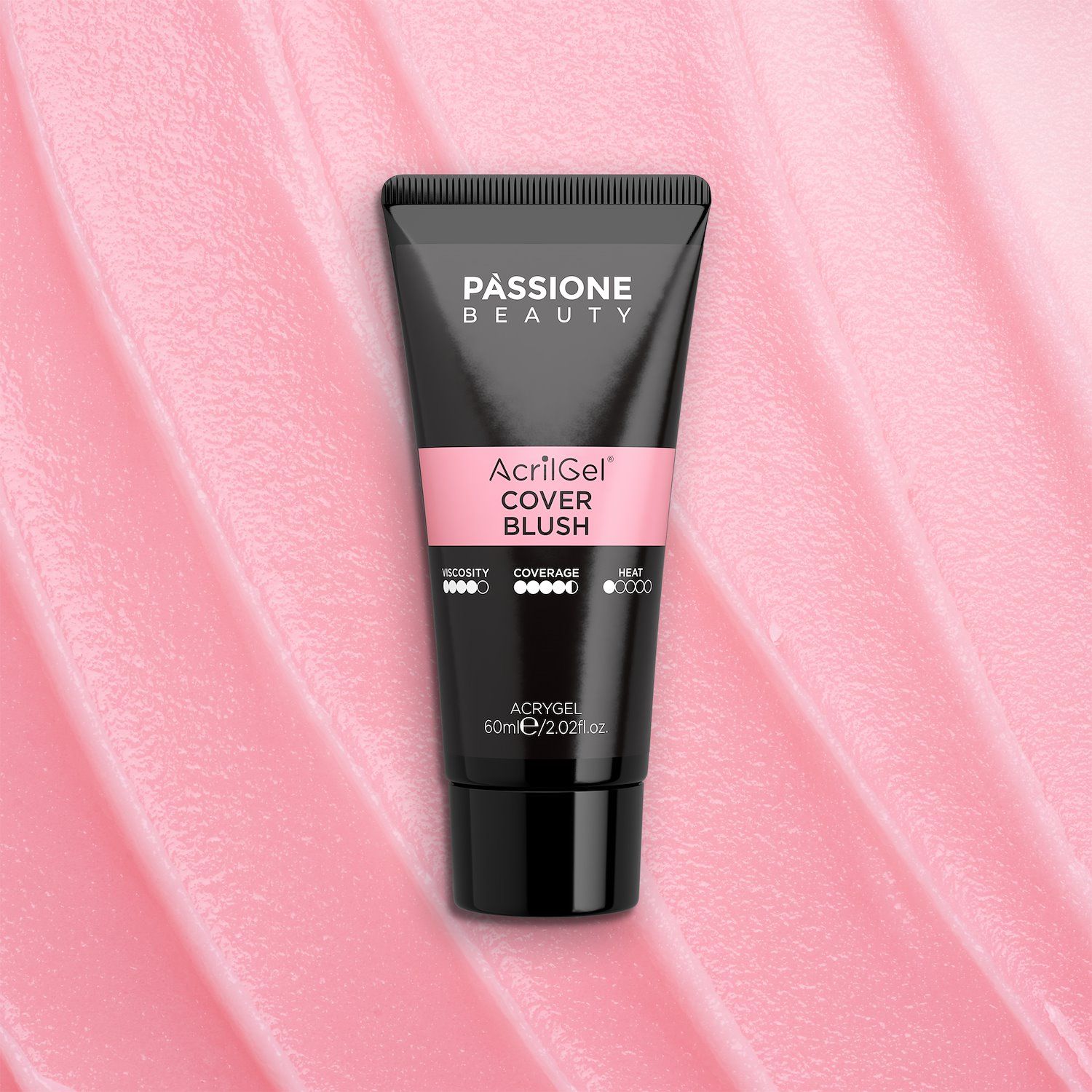 AcrilGel® Cover Blush 60 ml - Gel acrílico rosa cálido cubriente - detalle 1