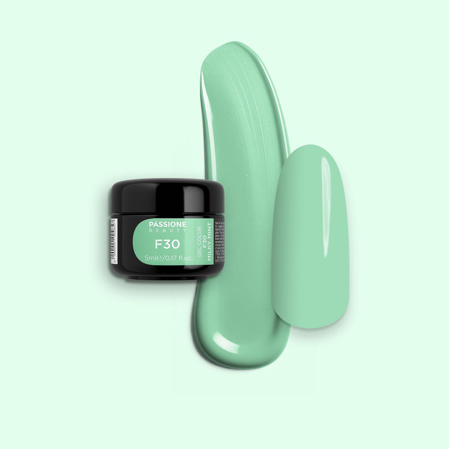 Gel colour F30 Milky Mint