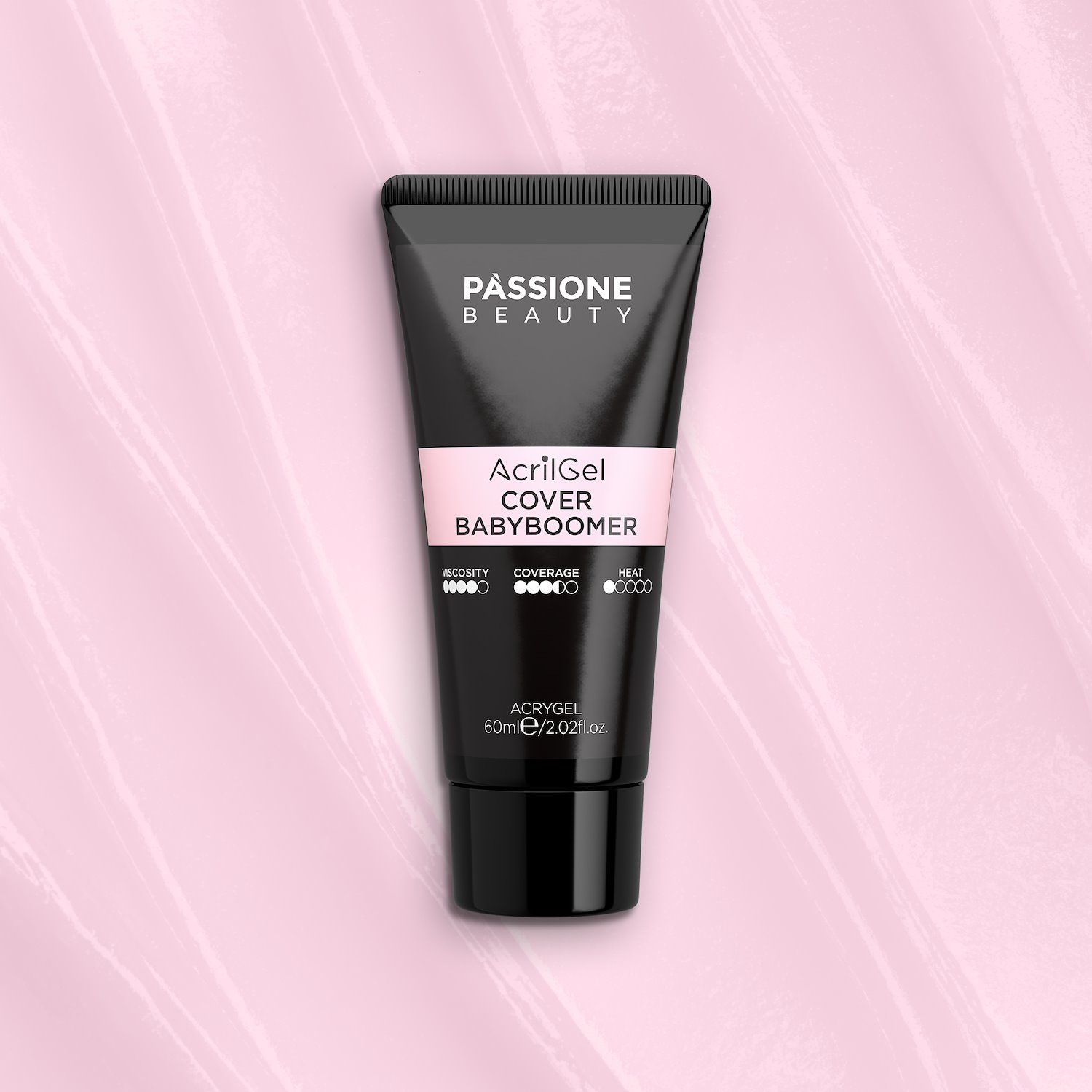 AcrilGel® Cover Babyboomer 60 ml - Gel acrylique rose clair froid et couvrant - détail 3