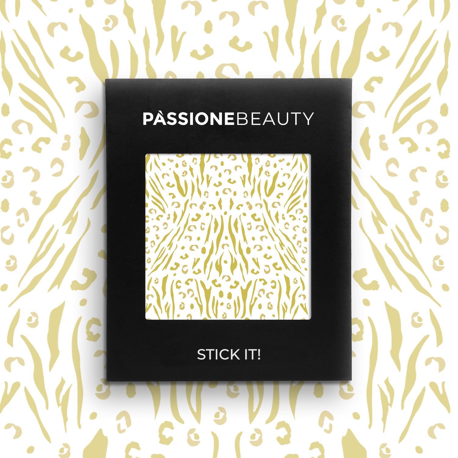 Gold Safari - Nail Stickers