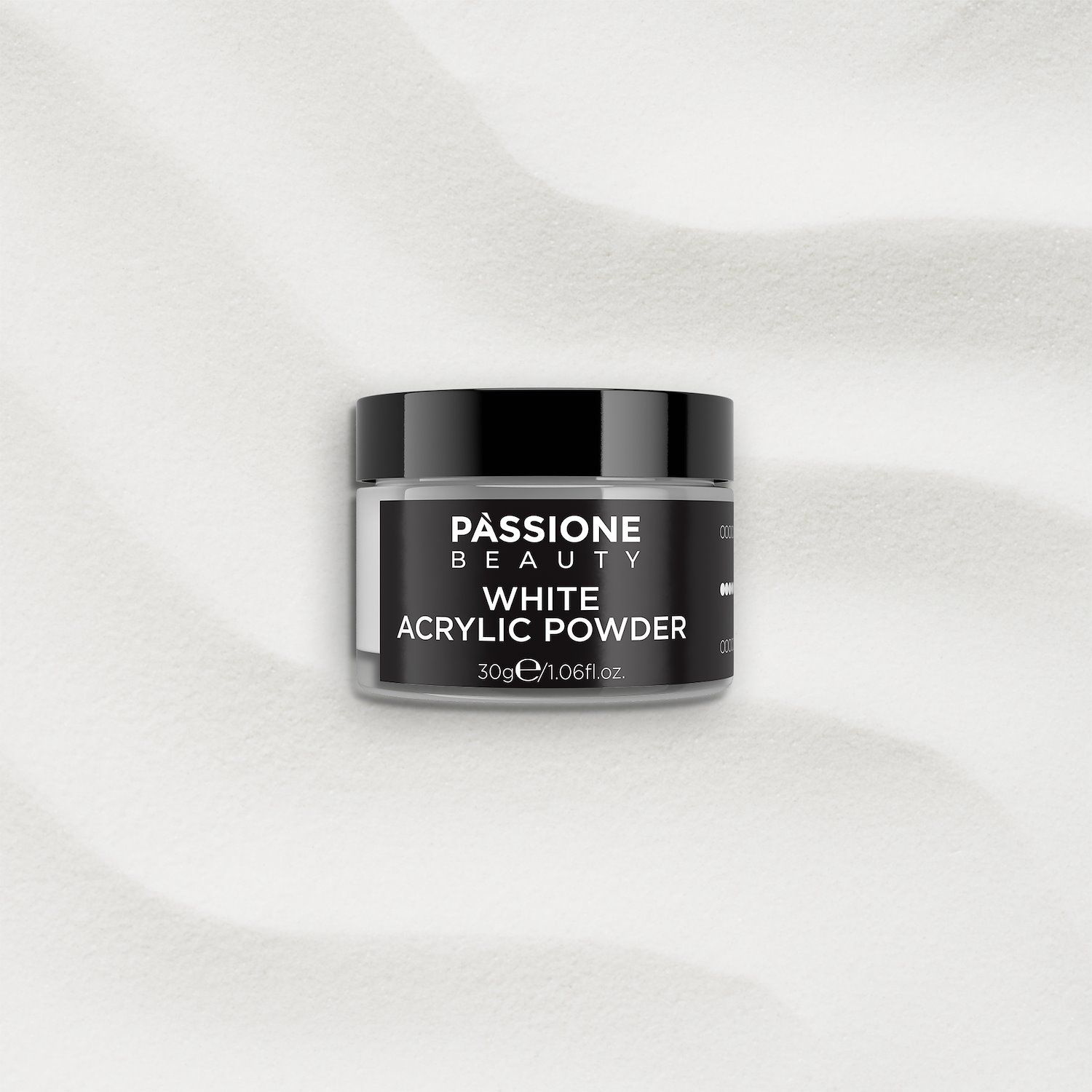 White Acrylic Powder  - White acrylic nail sculpting powder - detail 4