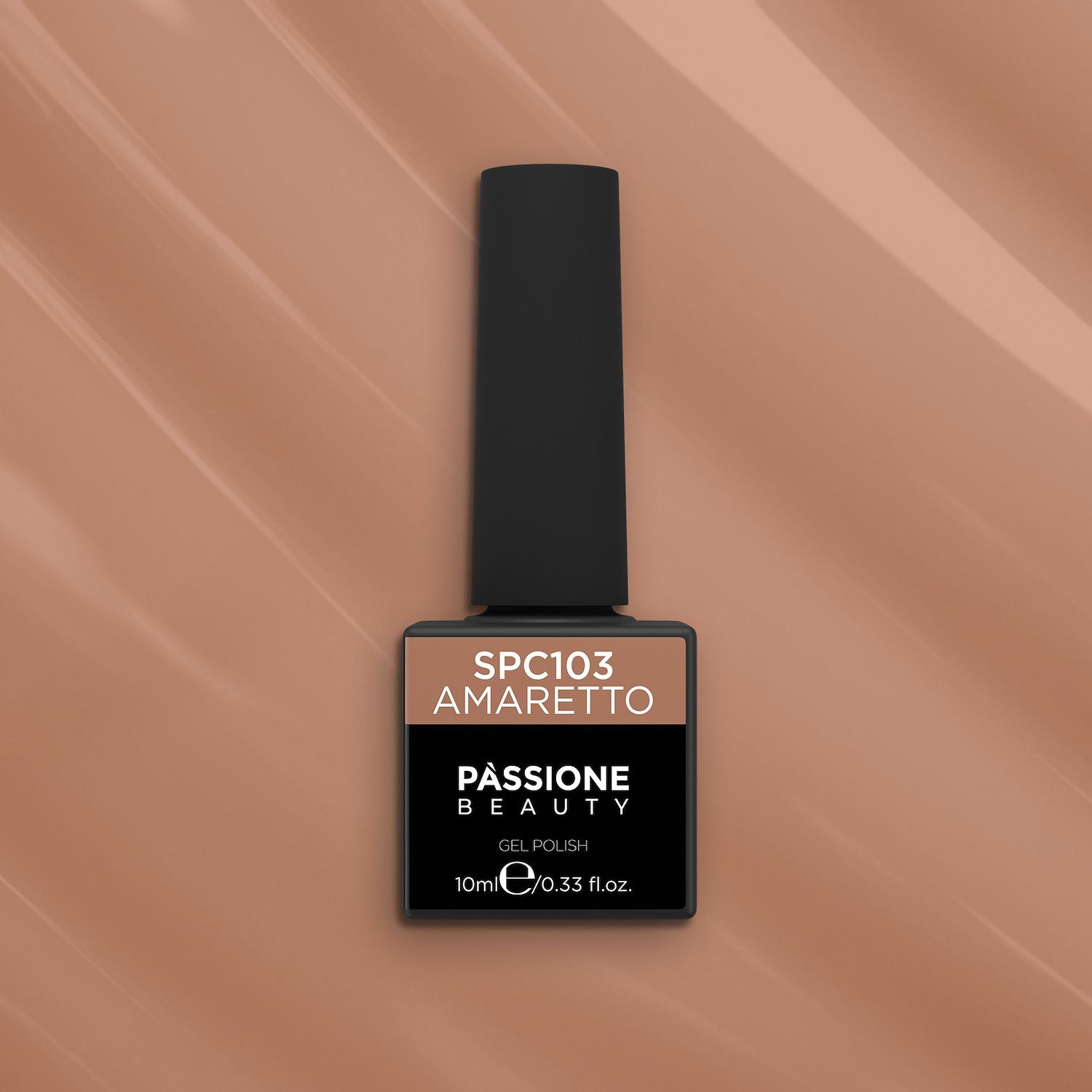 Gel Nail Polish GPC103 Amaretto  - GPC103 Amaretto gel polish, Soft Beige - detail 2
