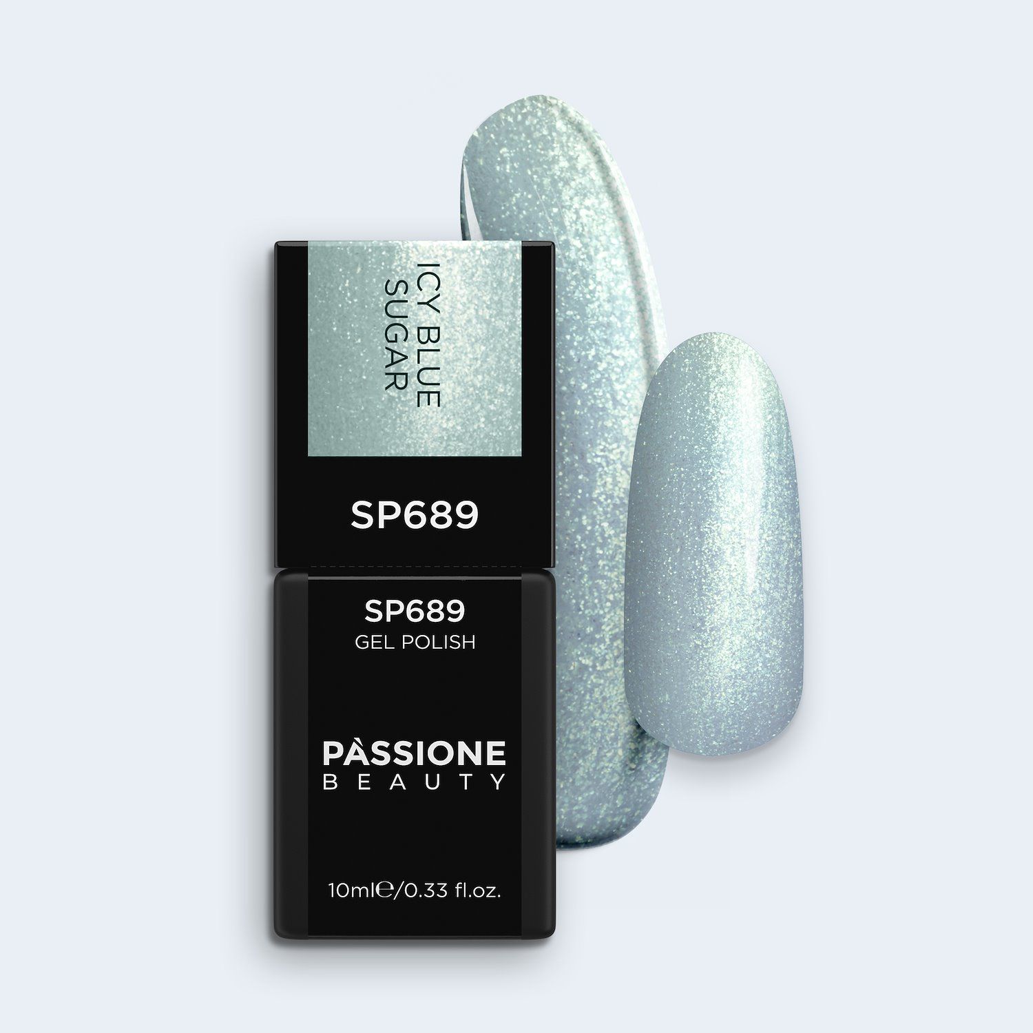 UV Nagellack SP689 Icy Blue Sugar