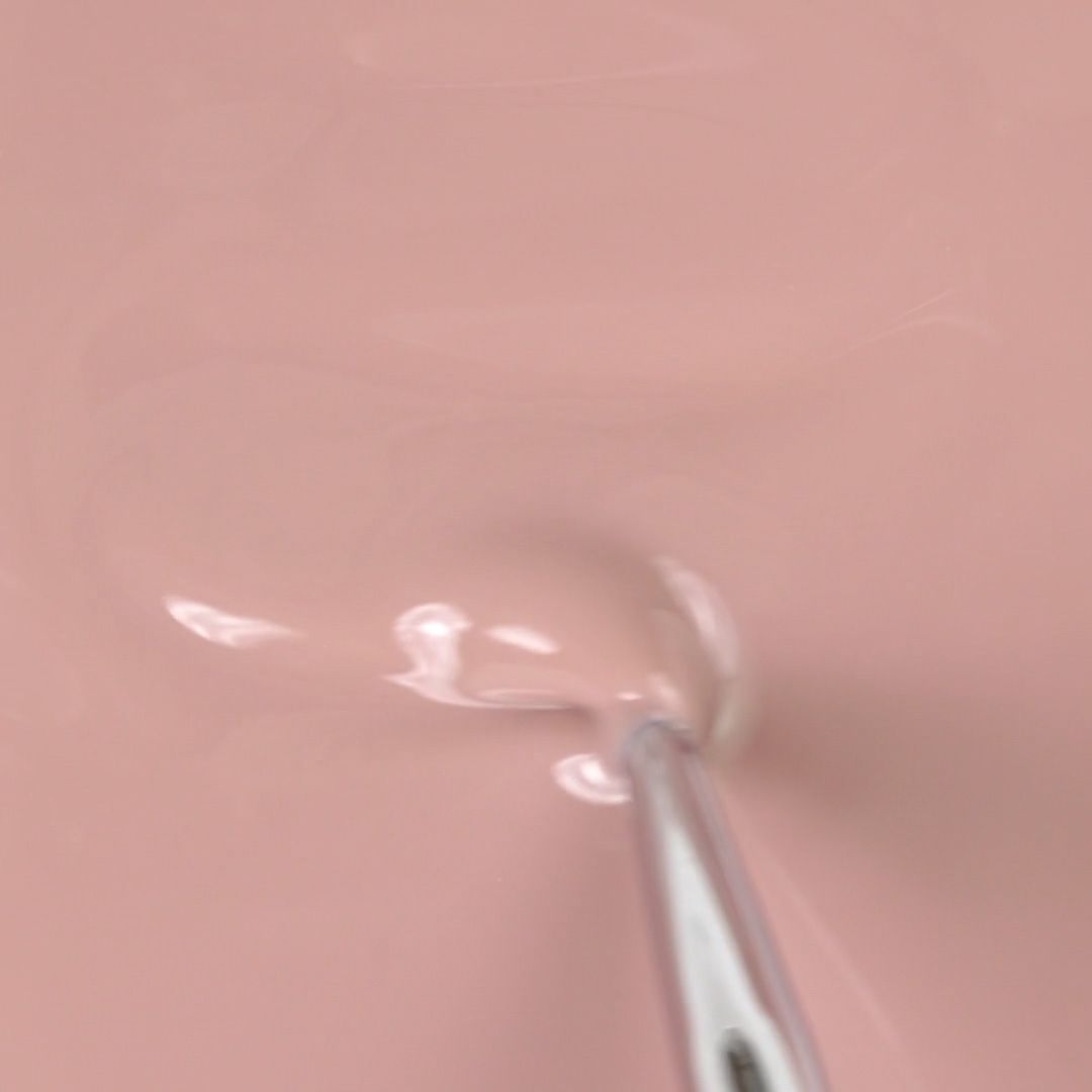 Application of Gel Nail Polish SP540 Rose Scent