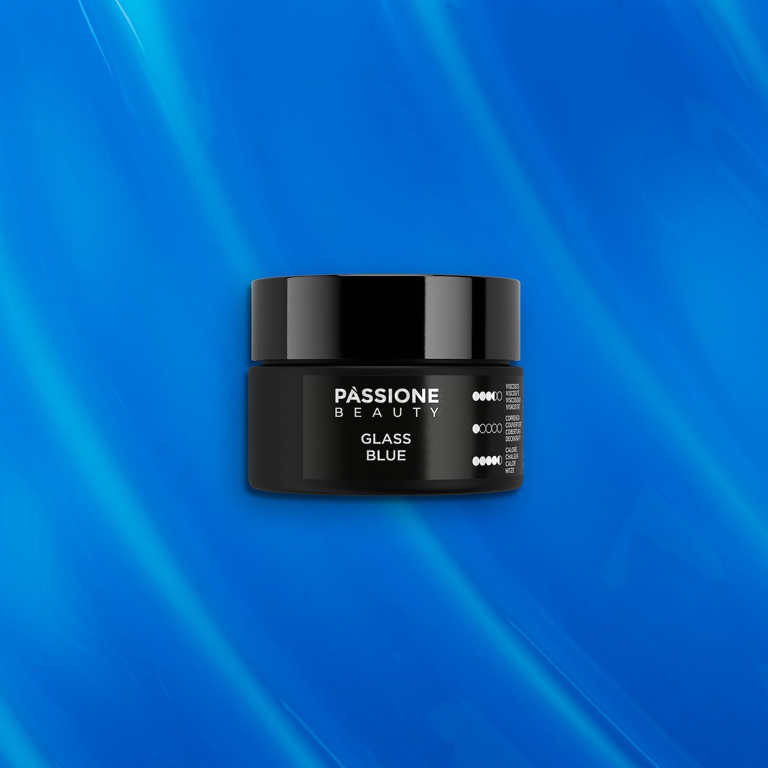 Glass Blue 15 ml - Gel costruttore autolivellante blu trasparente - dettaglio 5