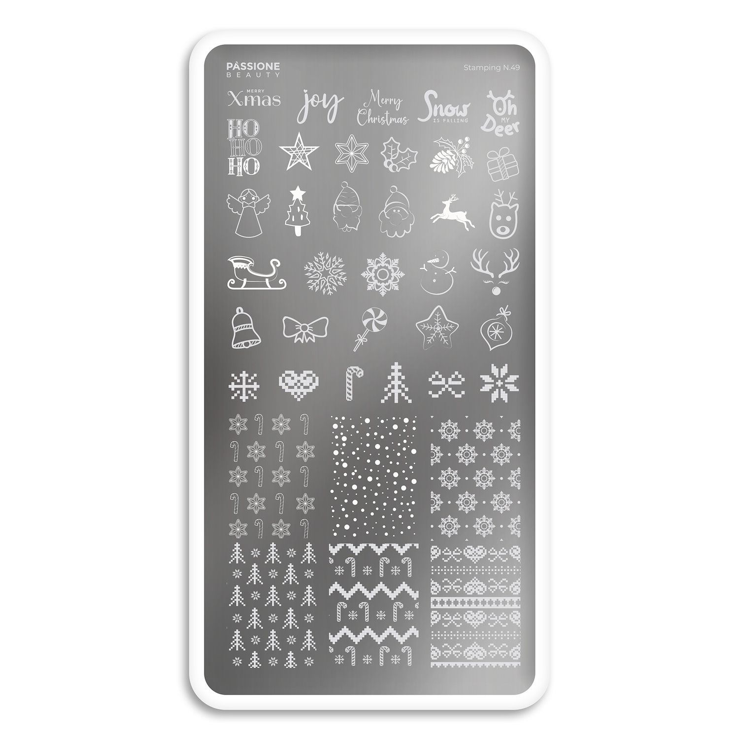 Oh My Deer – Plaque de stamping détail