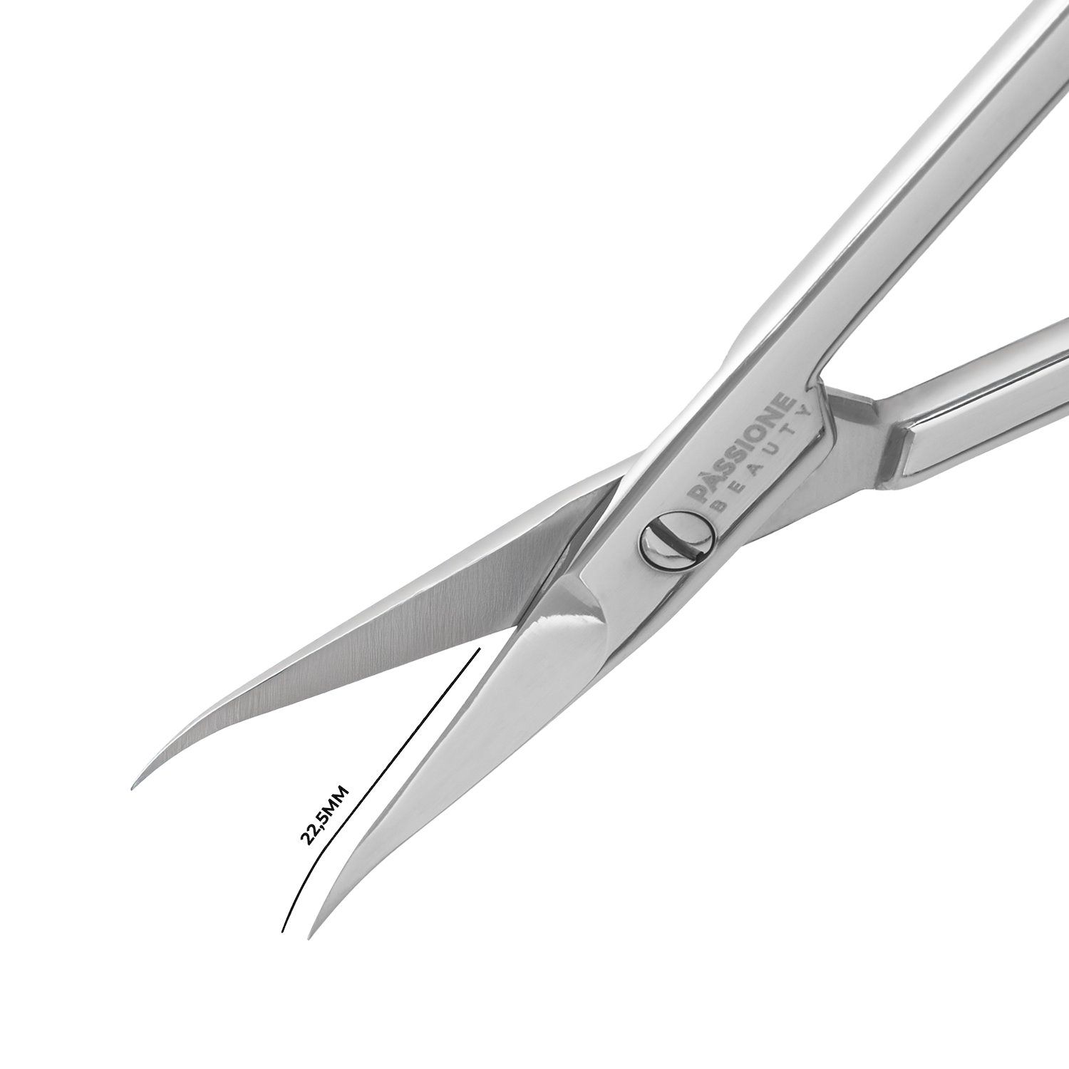 Ciseaux incurvées Precision pour cuticules – lame 22,5mm détail