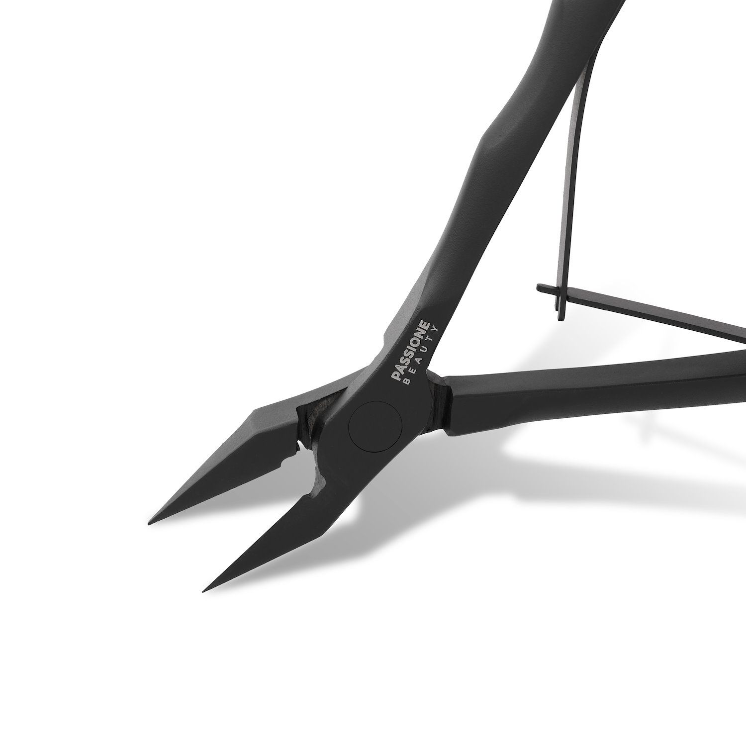 Alicates Precision Black Edition para uñas - hojas 20mm detalle