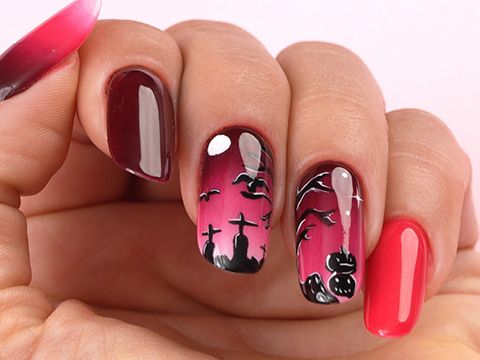 Spooky nails | Uñas de Halloween