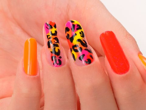 unghie-leopardate