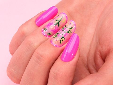 Flower nails | Nail art fiori