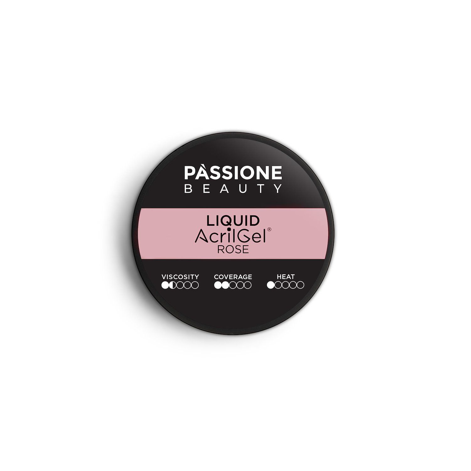 Liquid AcrilGel® Rose 50ml - Self-Levelling Low Viscosity Milky Deep Pink Builder Gel - detail 4