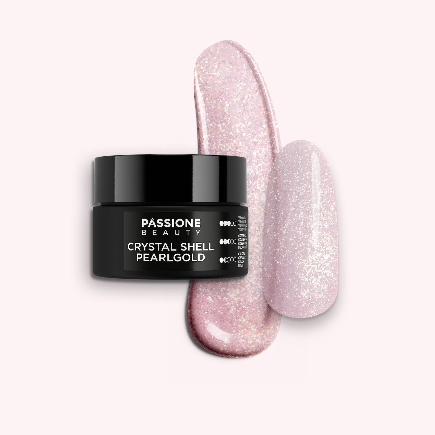 Crystal Shell Pearlgold 15ml