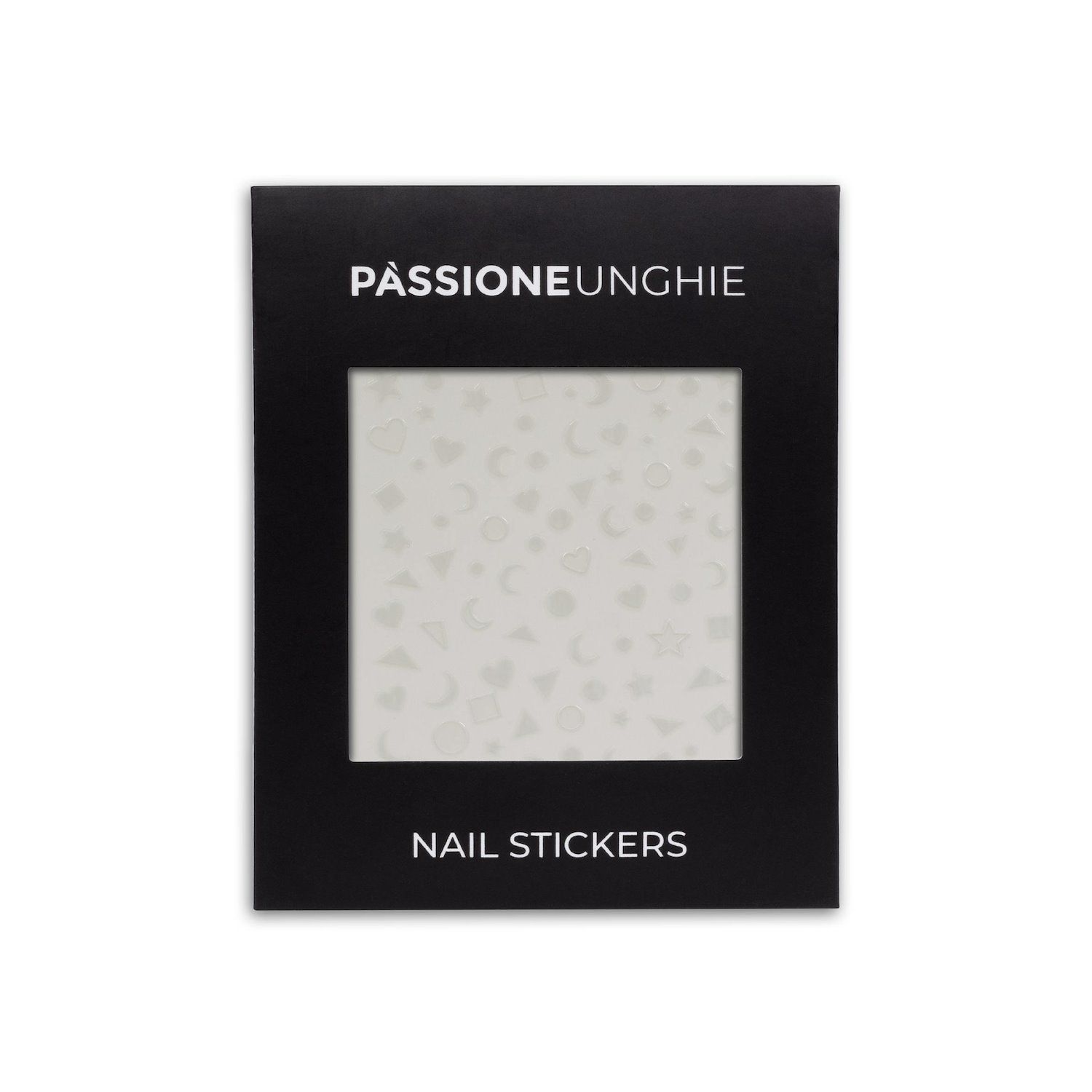 Shapes - Glow Nail Stickers