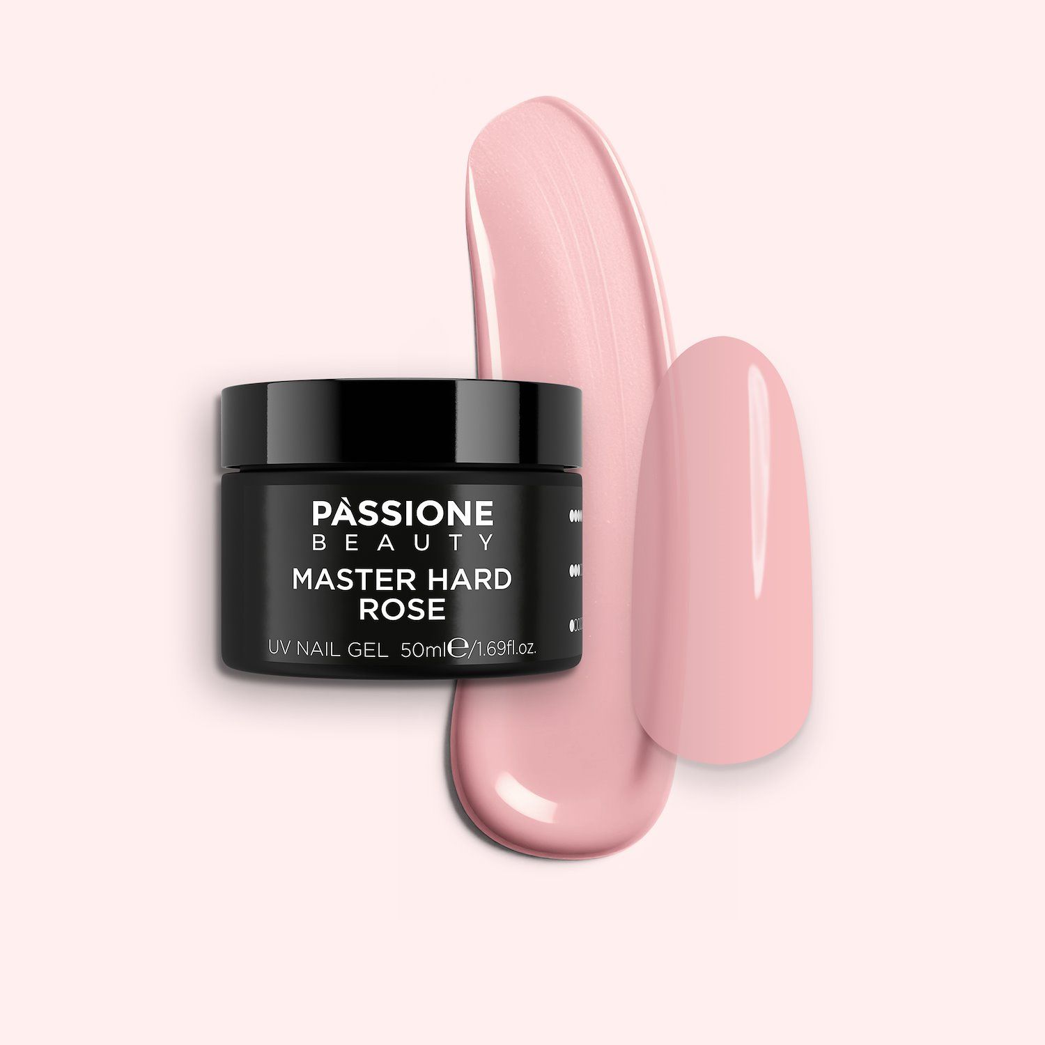 Master Hard Rose 50 ml - Gel costruttore autolivellante rosa antico mediamente coprente