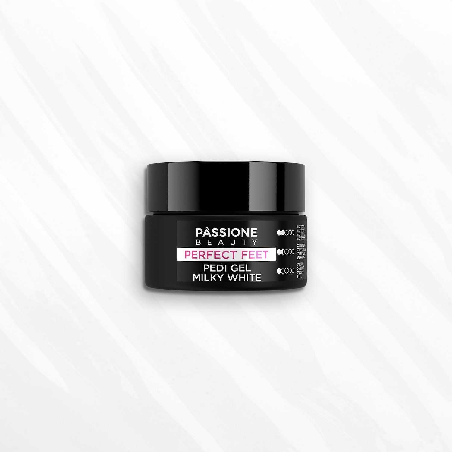 Gel de Construction Perfect Feet Pedi Gel Milky White 15 ml - Gel de construction blanc laiteux pour pédicure - 15 ml - détail 1
