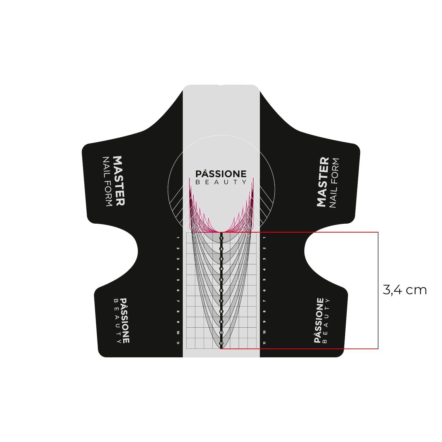 Master Pro Nail Forms Box - 100 pcs detail