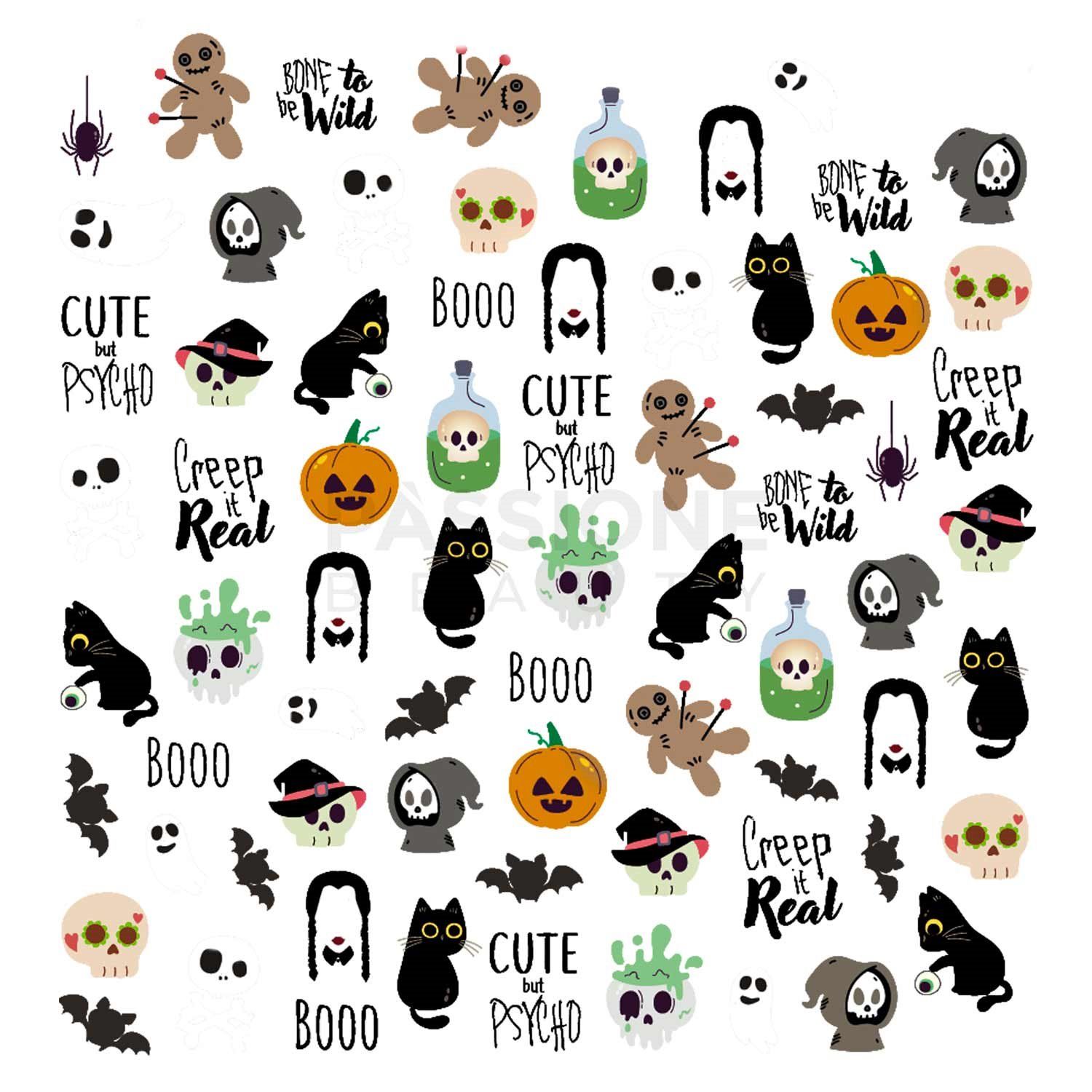 Creep it Real - Nail Stickers - Halloween Nail Stickers - detail 1