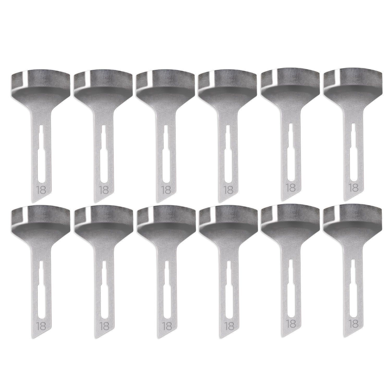 Lame Sgorbia 18 - Pack 12 pz dettaglio