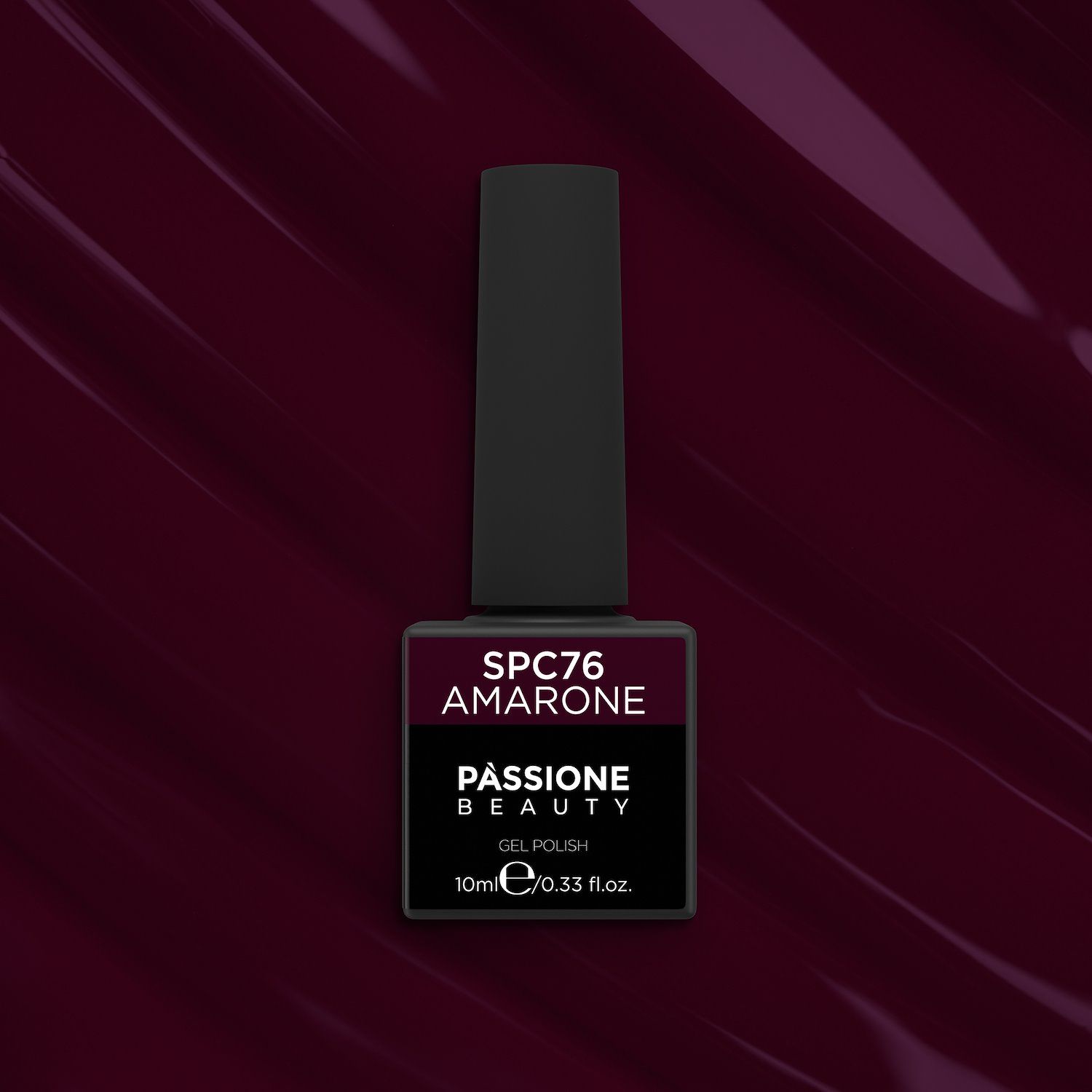 Esmalte Semipermanente EPC76 Amarone - Esmalte semipermanteEPC76 Amarone, Burdeos - detalle 2
