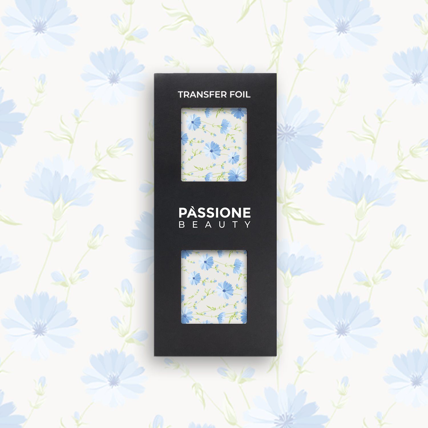 Aster Flowers - Transfer Foil