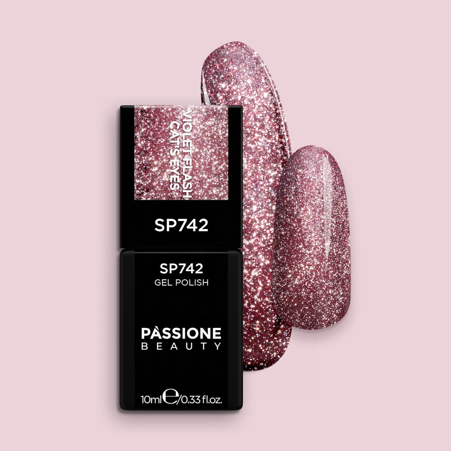 Flash Cat’s Eyes Kollektion, UV-Nagellack Detail