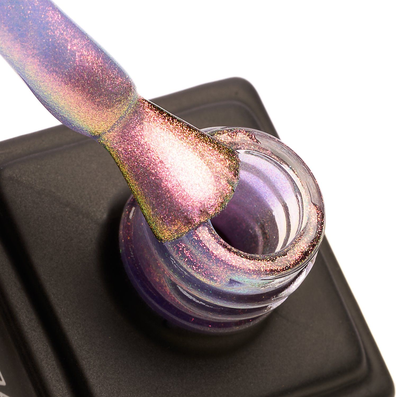 UV-Nagellack SP774 Boreal Lilac - UV-Nagellack Lila mit Micro-Glitzern im Borealis-Effekt - Detail 4