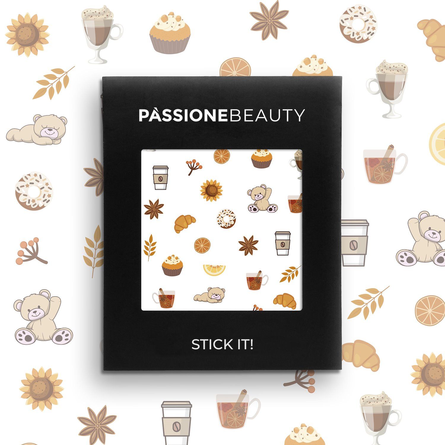 Teddy Time – Nail Stickers