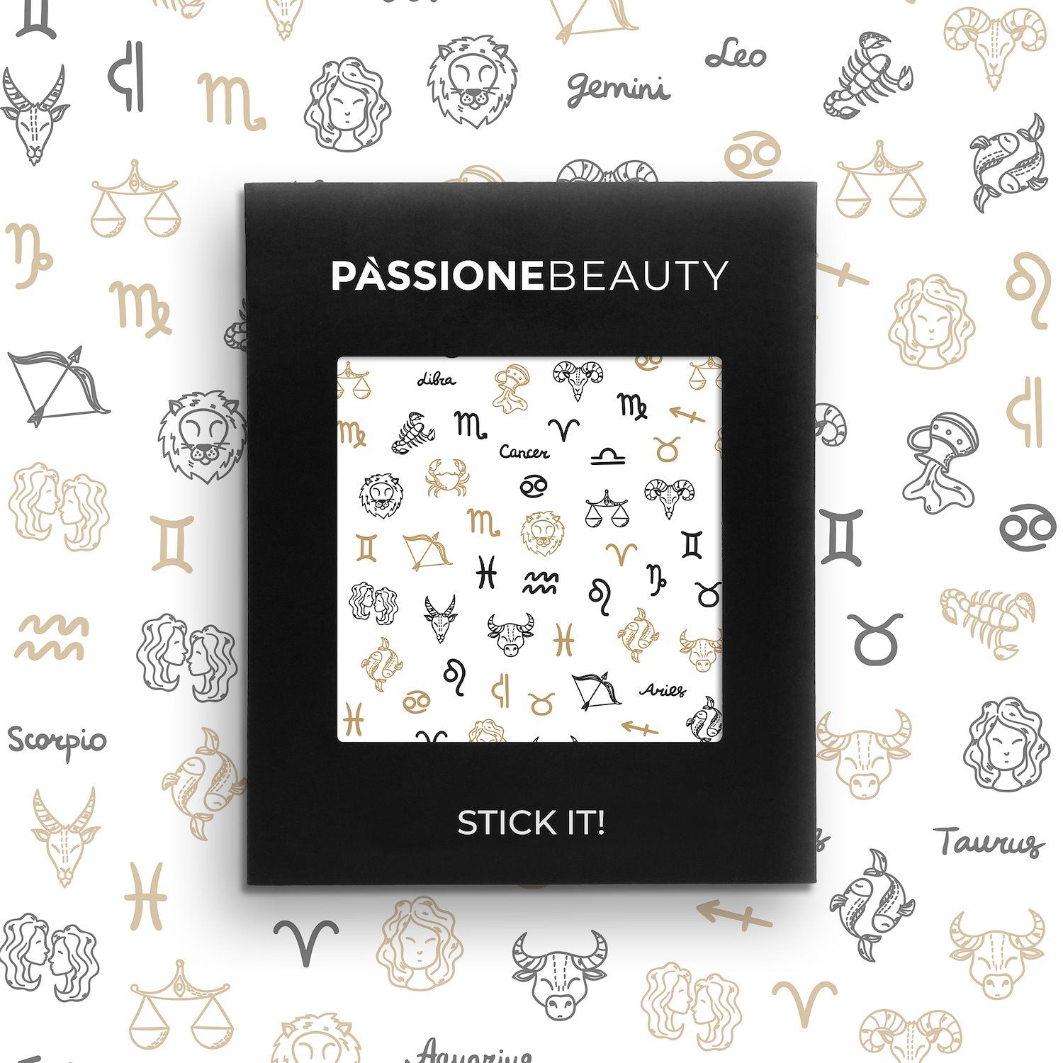 Sky Signs - Nail Stickers - Star Signs themed nail stickers