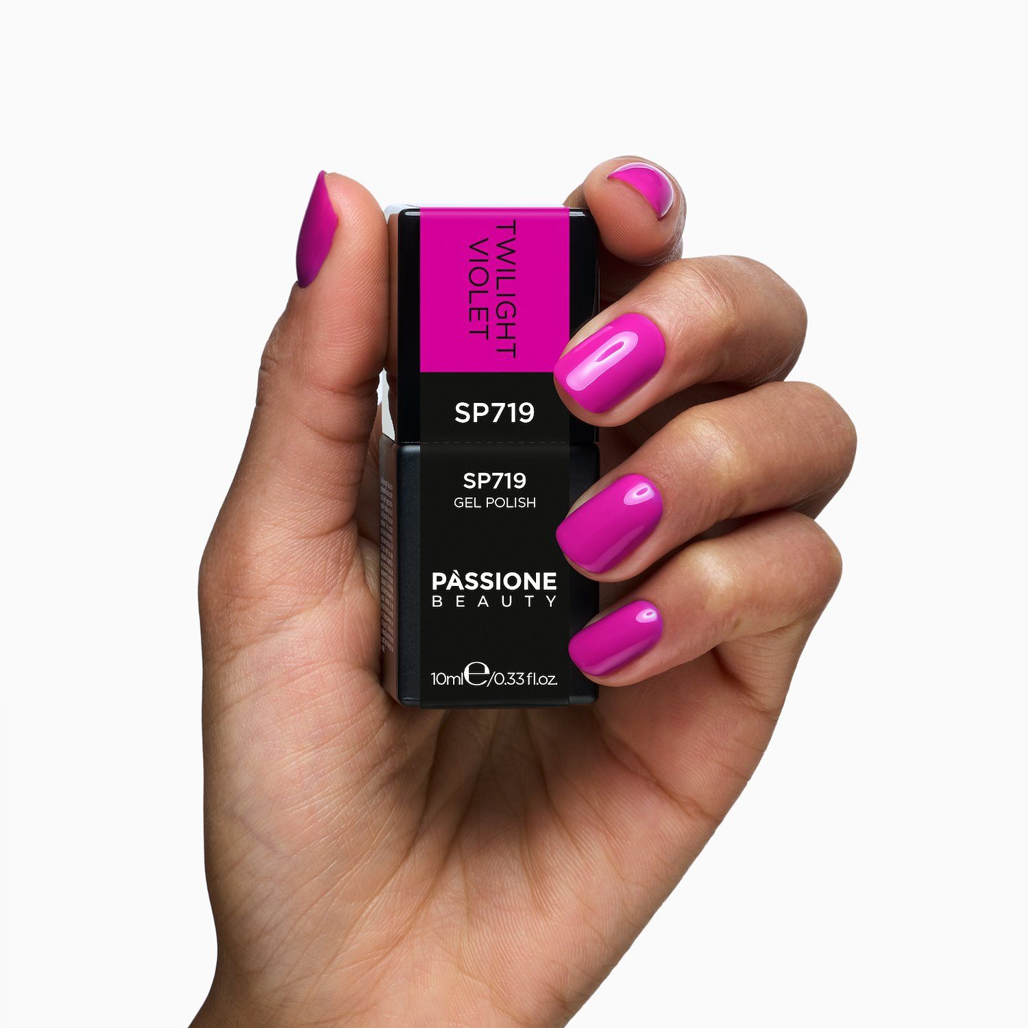 Vernis semi-permanent SP719 Twilight Violet détail