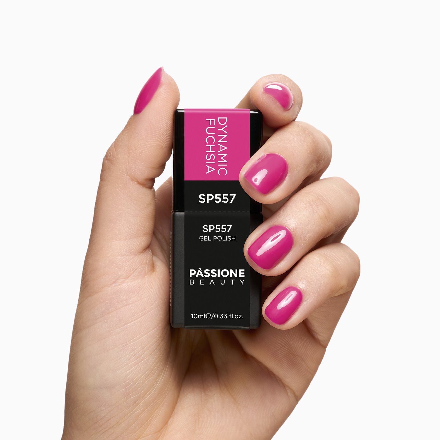 Gel Nail Polish SP557 Dynamic Fuchsia detail