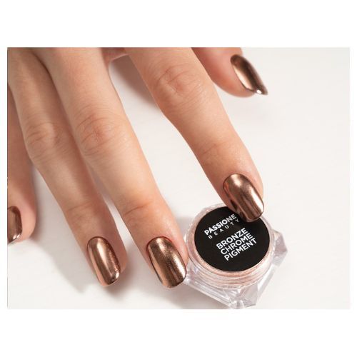 Bronze Chrome Pigment | Spiegeleffekt-Nägel