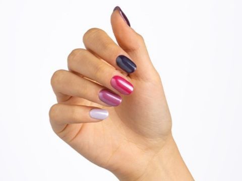 Gradient Glazed | Mismatched Nails