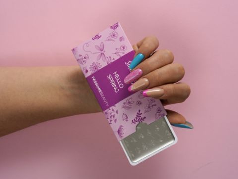Hello Spring | Floral nail art