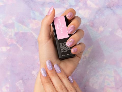 Pink and Lilac Rubber Base