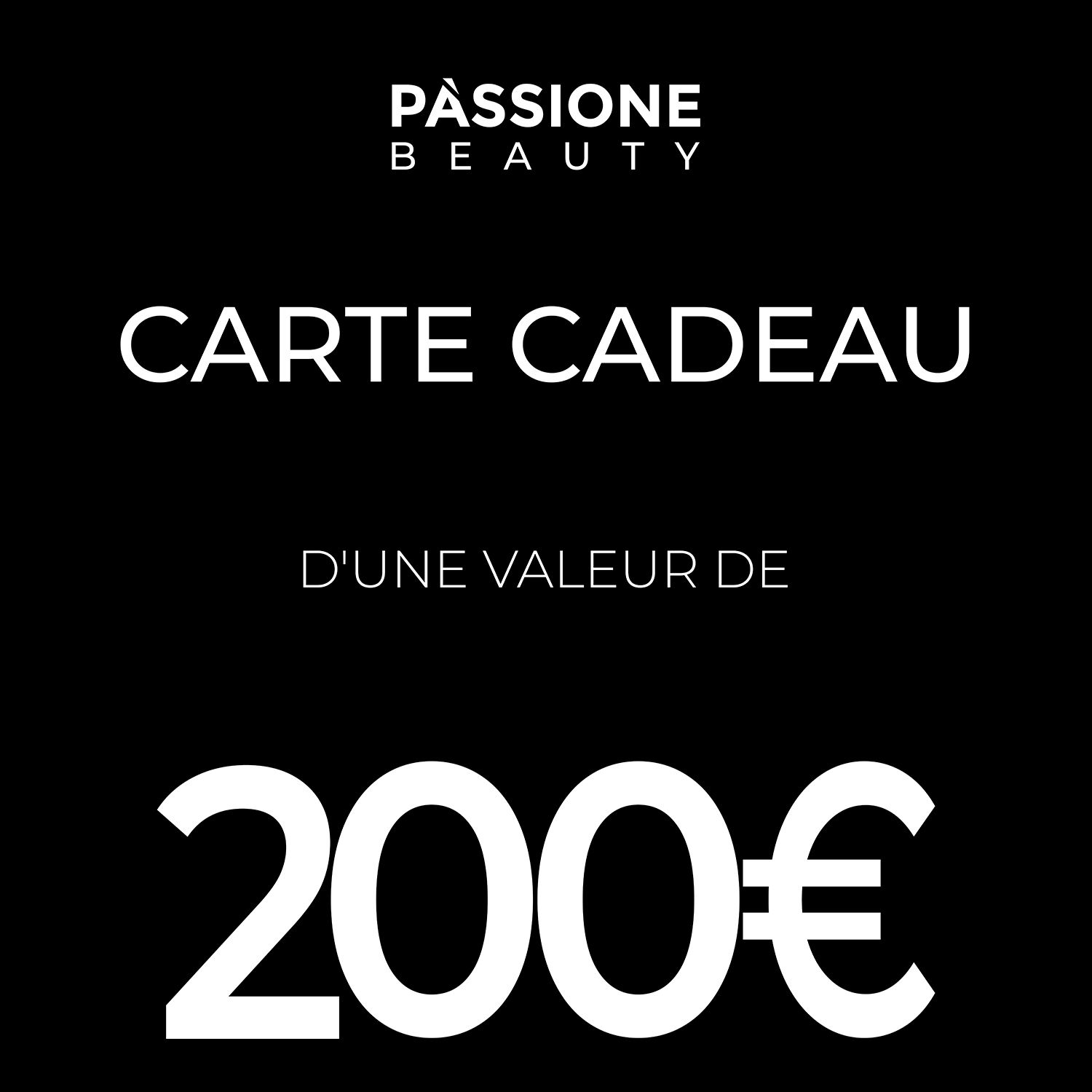 Tarjeta regalo 200€