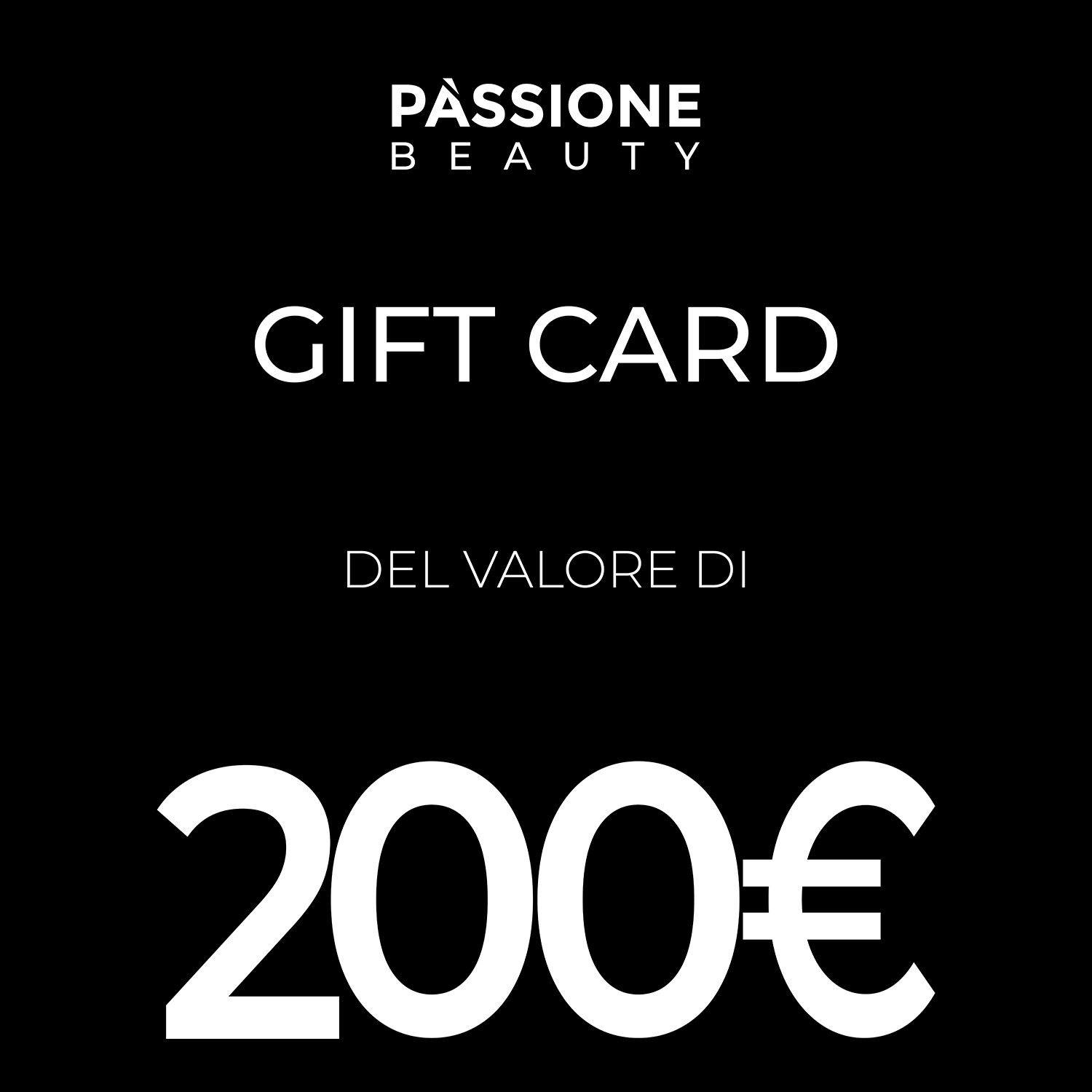 Tarjeta regalo 200€