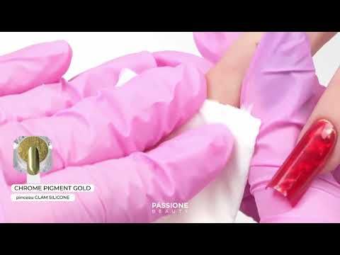 Red Flame | Manucure effet verre