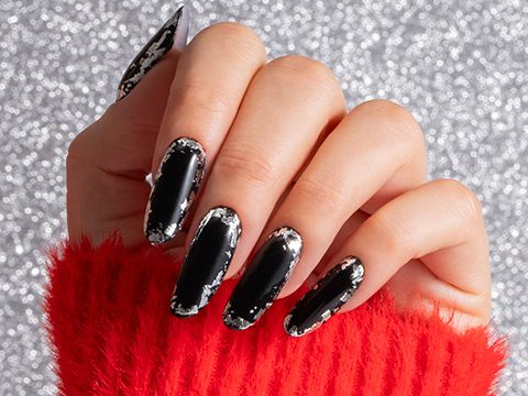 Black Rocks ! | Ongles noirs et argentés